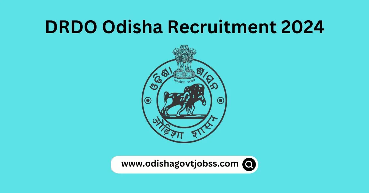 DRDO Odisha Recruitment 2024
