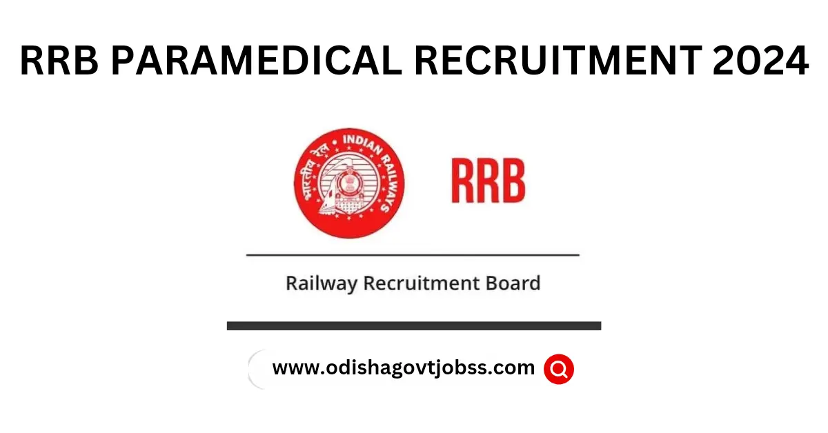 RRB Paramedical Recruitment 2024 Apply Online