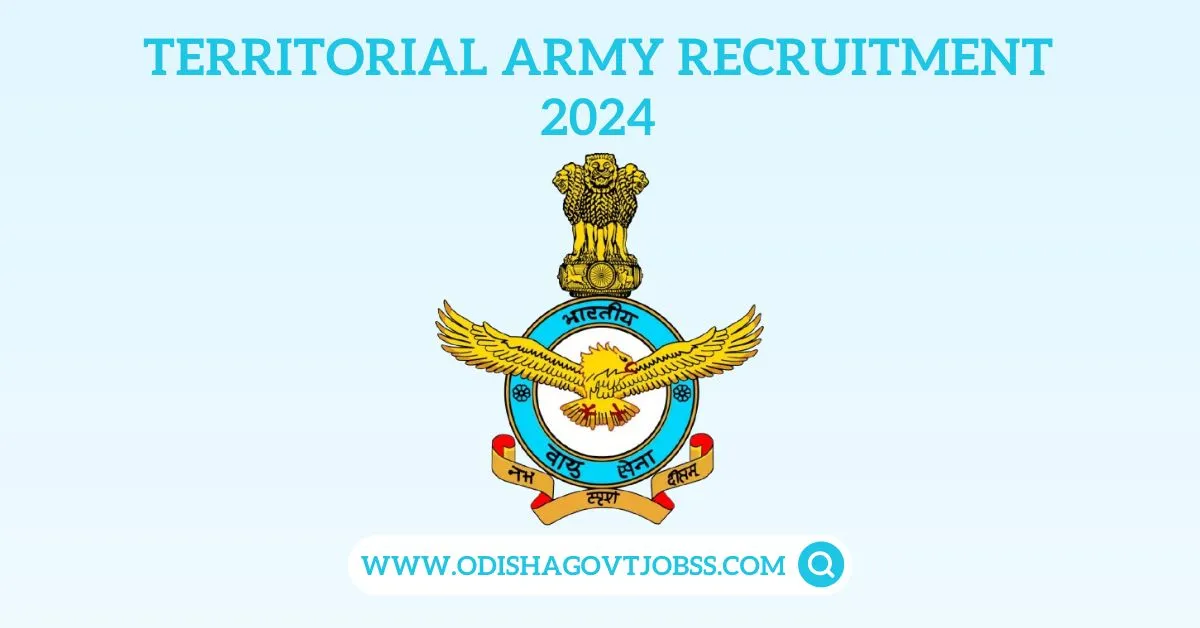 Territorial Army Recruitment 2024