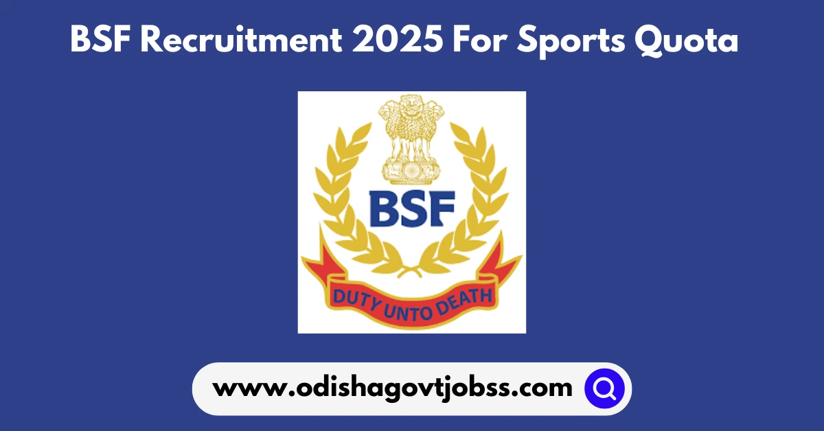 bsf recruitment 2025