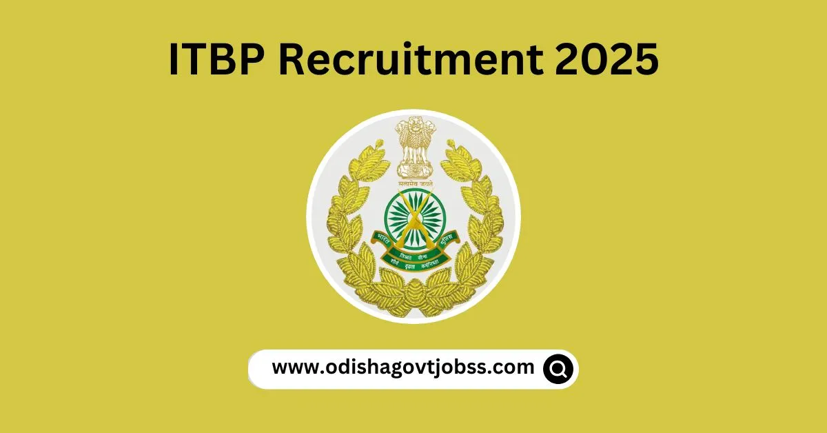 ITBP Recruitment 2025