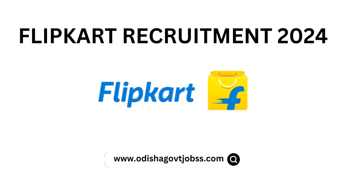Flipkart Recruitment 2024