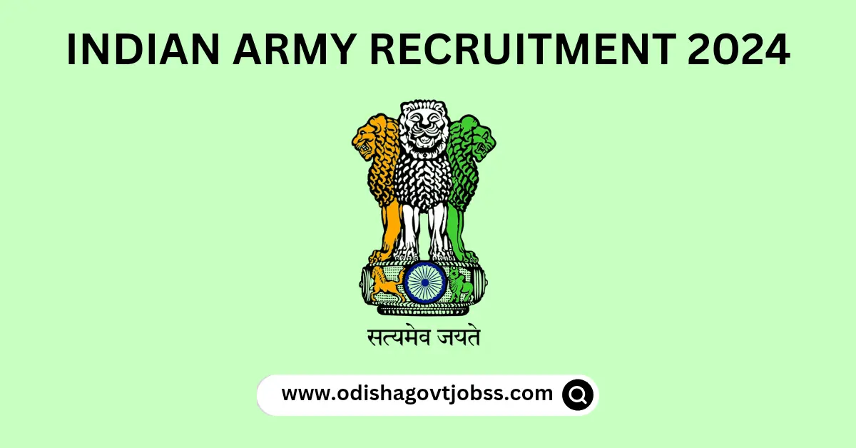 Indian Army Recruitment 2024