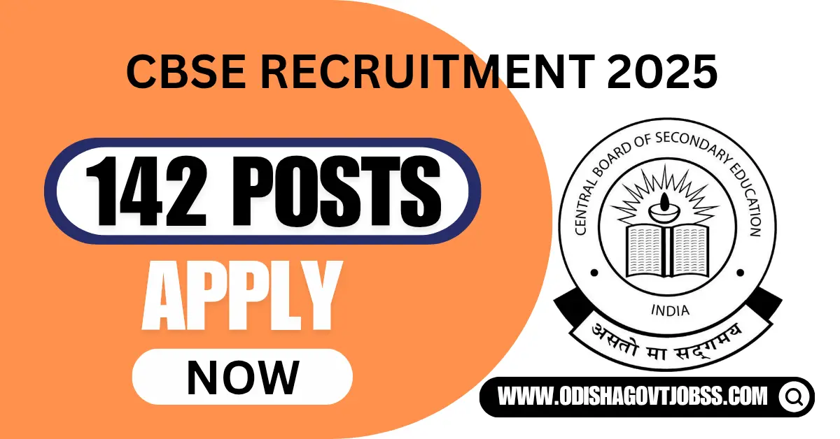 CBSE Recruitment 2025
