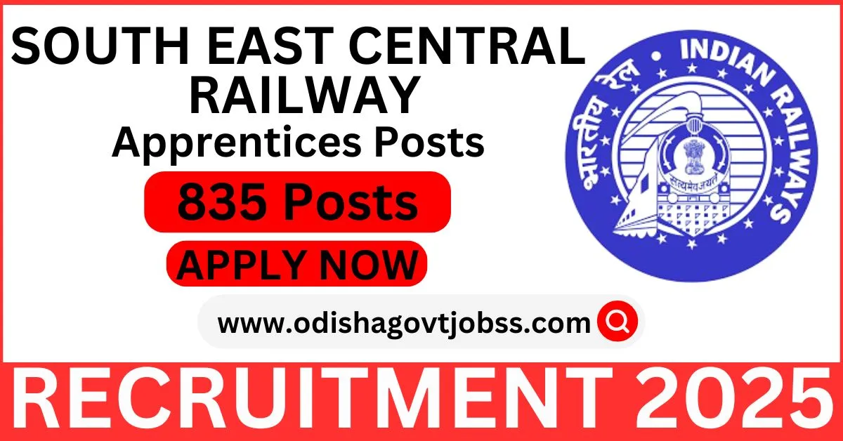 South East Central Railway Recruitment 2025