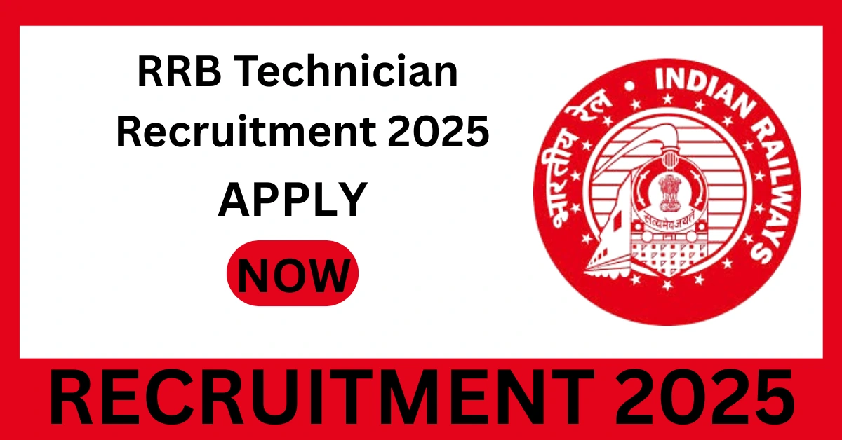RRB Technician Recruitment 2025