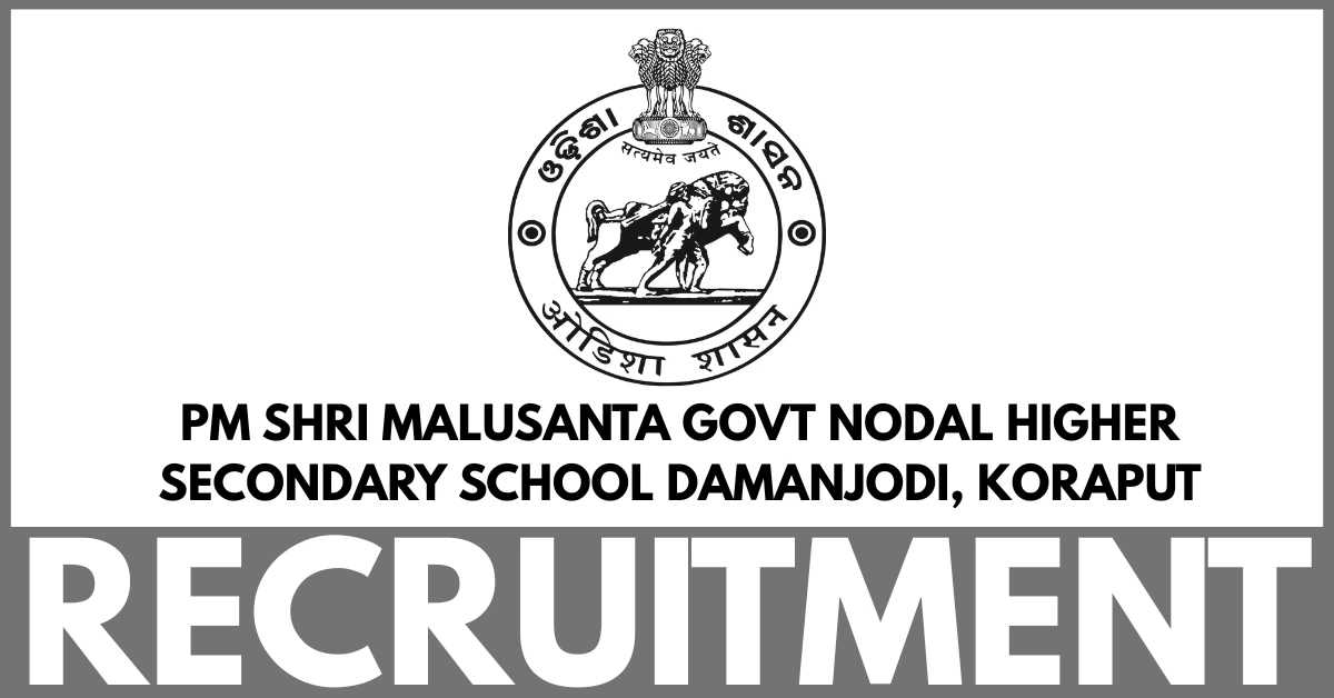 PM SHRI MGNHSS Recruitment 2025