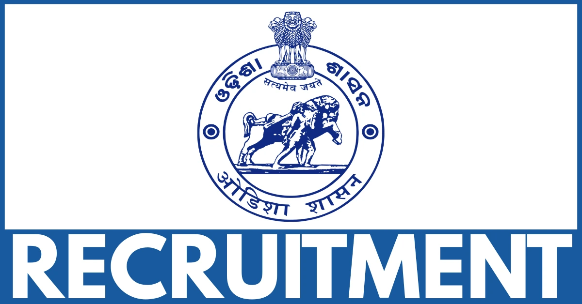 Odisha Government Recruitment 2025