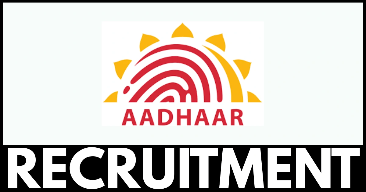 Aadhaar Supervisor Recruitment 2025