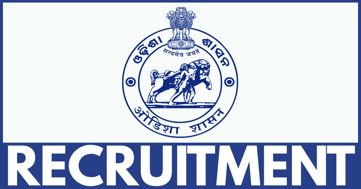 Women and Child Development Odisha Recruitment 2025