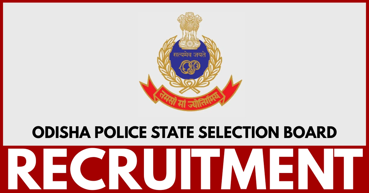 Odisha Police District Constable Recruitment 2025