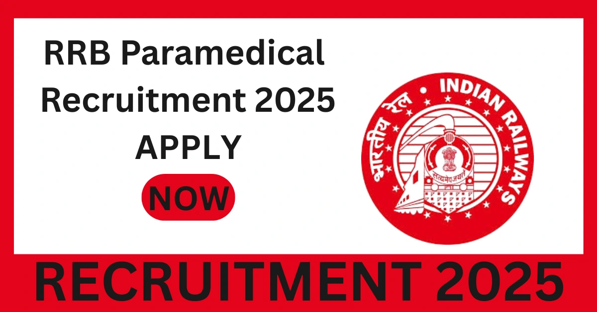 RRB Paramedical Recruitment 2025
