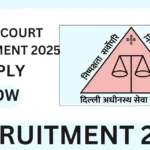 DSSSB Court Recruitment 2025