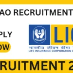 LIC AAO Recruitment 2025